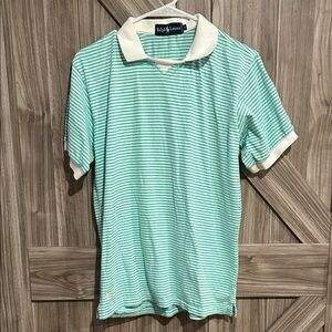 Ralph Lauren Mint Striped Polo Shirt
